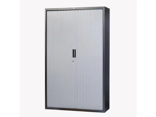 Claudius Plus roldeurkast 145x120x45cm aluminium (Ral9006)