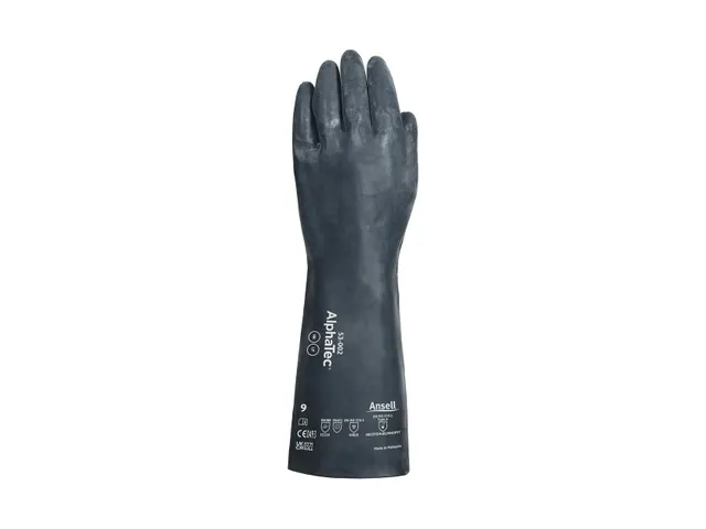 Ansell AlphaTec 53-002 Neoprene handschoen Zwart maat 9