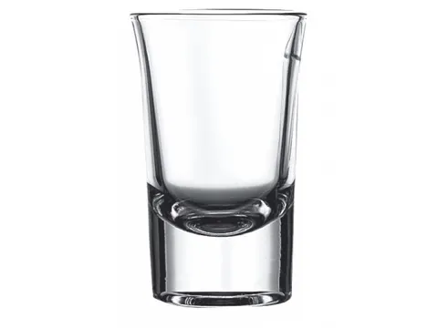 Mammoet Budgetline Borrelglas Bostonshot 3,5cl, doos 6 stuks