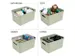 Sigma Home opbergbox 13L groen - 35x24,6x18,3cm