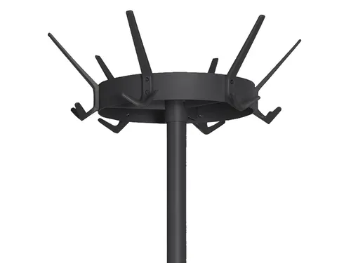 Kapstok Vepa Bins Crown 18 haken staand zwart
