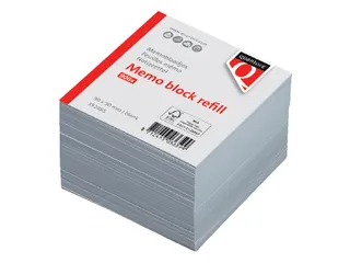 Memoblaadjes Quantore losbladig 90x90x90mm 900 vel wit - 1
