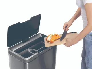 Afvalbak Voor Afvalscheiding Mirage Sensor Bin 40 Liter Mat Rvs - 4