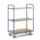 etagewagen,draagverm. 250kg,3etage(s),laadvl. LxB 1000x600mm,MDFetage