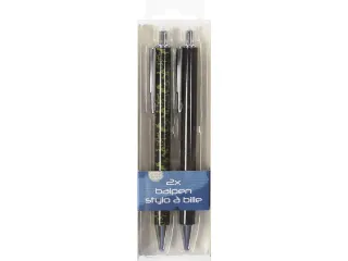Balpen Camo 2.0 set van 2st. In PET box. - 2