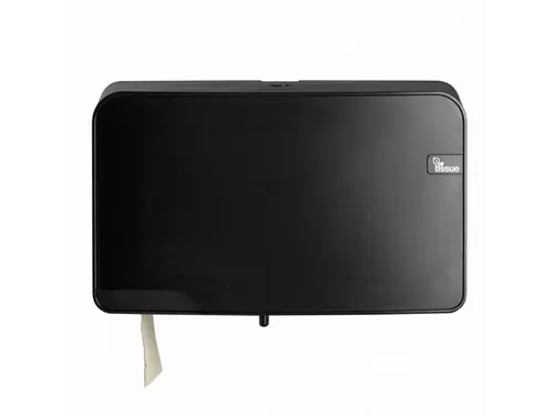 Mini Duo Jumbo Toiletrolhouder 447057 Black