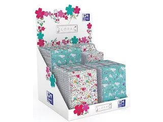 Floral Schrift/blok Lijn/ruit A5 A6 B5 Display 60 stuks - 2