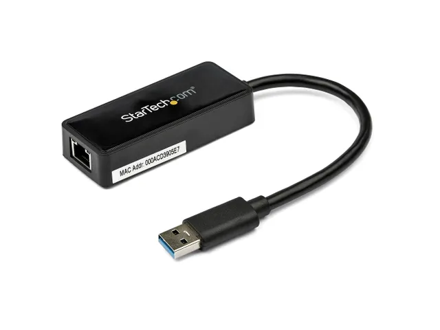 USB 3.0 naar Gigabit Ethernet Adapter met USB Pass-Through