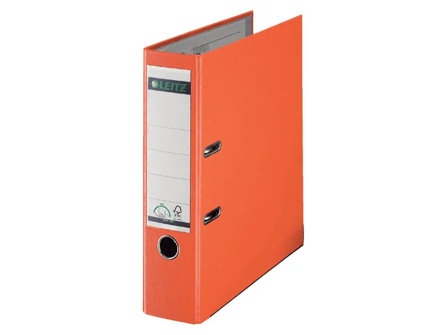Ordner Leitz 1010 A4 80mm Pp Oranje