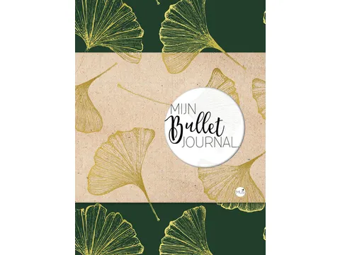 Mijn Bullet Journal ginkgo biloba dots 240 pagina's