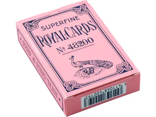 Speelkaarten hondjeskaarten geplastificeerd blauw of roze - 1