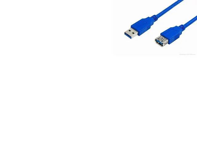 USB kabel AM/AF 3m MRCS145 USB 3.0 blauw