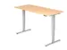 Av. régl. él. hauteur bureau assis/debout,HxlxP 630-1270x1800x800mm