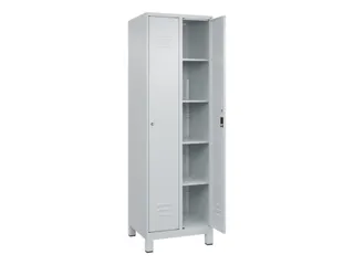wasgoedverdeelkast,HxBxD 1950x600x500mm,vak B 300mm,cilinderslot - 2