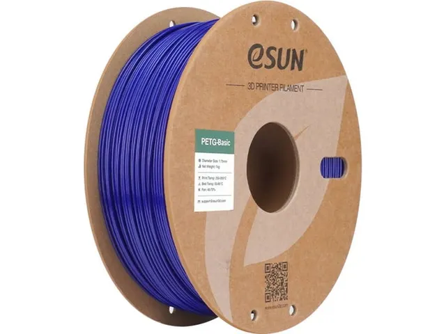 PETG 1,75mm blauw 1kg eSUN 3D Filament