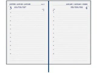 Agenda 2027 Ryam Memoplan 1 Mundior 1dag/1pagina bordeaux - 2