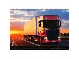 Kalender 2027 Helma 365 31.5x45cm vrachtwagen - 8