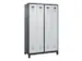 locker voor scheiding van kleding,HxBxD 1950x1200x500mm,4vak