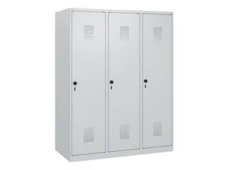 schoollocker,HxBxD 1530x1200x500mm,3vak,vak B 400mm,draaigrendel - 2