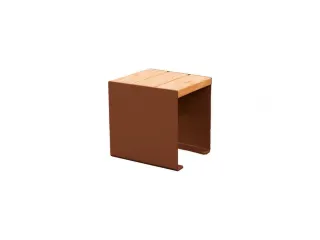 stoel,B 450mm,3latten,hout-zitting licht eikenhout,zitting H 450mm - 2