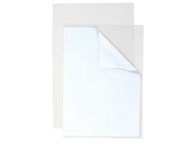 Insteekmap L-model Qbasic A4 PP 0.09mm nerf 100 stuks