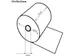 Rouleau caisse Quantore 57mmx44m Ø12mm sans bois