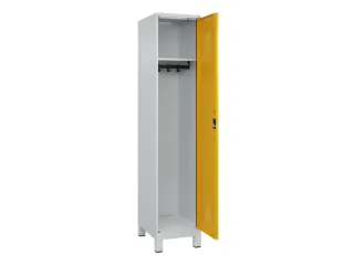 locker,HxBxD 1950x400x500mm,1vak,vak B 400mm,cil.-slot,voeten - 2