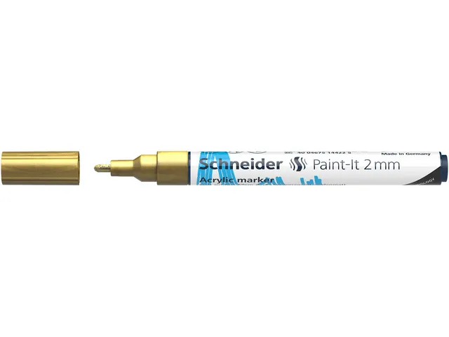 Acrylmarker Schneider Paint-It 310 2mm goud