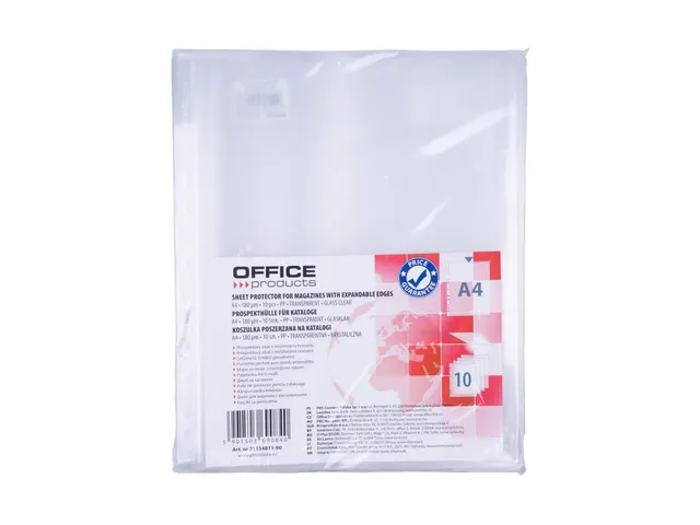 Office Products harmonica showtas A4 PP 180 micron glashelder