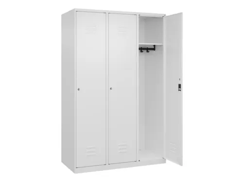 locker,HxBxD 1850x1200x500mm,3vak,vak B 400mm,cil.-slot