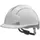 JSP Evolite CR2 veiligheidshelm met reflecterende stroken, wit, gevent