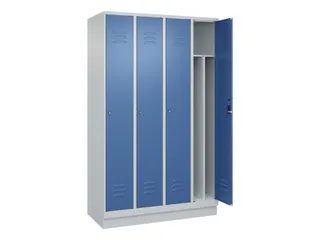 locker voor scheiding van kleding,HxBxD 1950x1200x500mm,4vak - 2