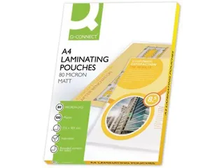 Lamineerhoes A4 Mat 216x303mm 2x80 Micron Doos 100 stuks - 2