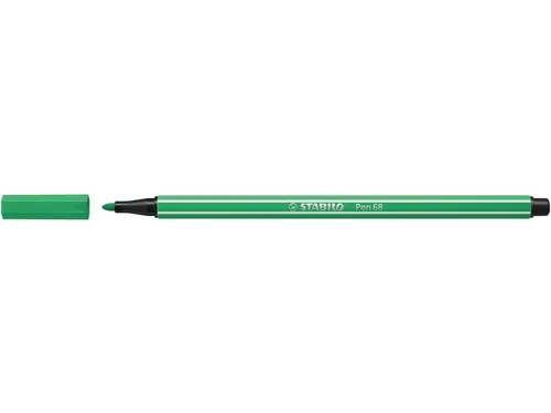 Viltstift STABILO Pen 68/16 medium licht smaragdgroen