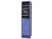 HxlxP 1790x415x500mm prises CH 10compartiments corps bleu pigeon