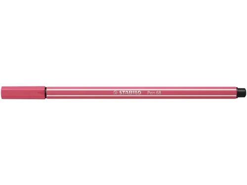 Viltstift STABILO Pen 68/49 medium aardbeienrood