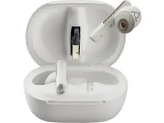 Voyager Free 60+ UC M White Sand Earbuds + BT700 USB-A-adapter + oplaa