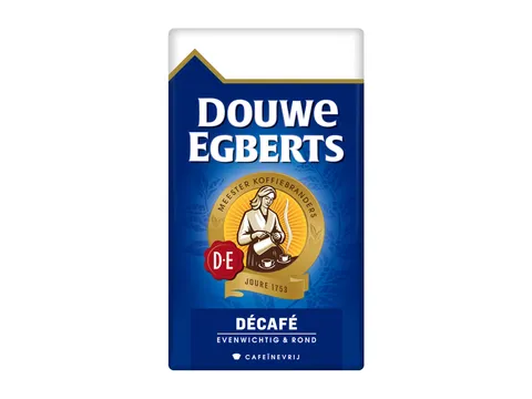 Koffie Douwe Egberts snelfiltermaling decafe 250gr