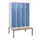 Dubbeldekse dekenkist,HxBxD 1950x1200x815mm,4x2vak.,vak B 300mm