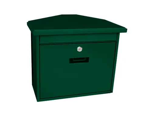 Wandbrievenbus Zamoran Groen Staal