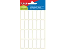 Apli Etiket 12x30mm Wit