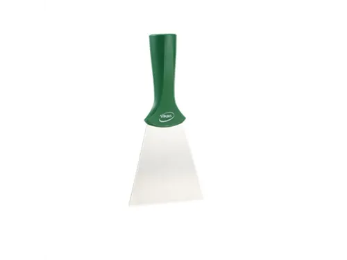 Handschraper/schroefdraad 4011-2 Groen Breed Rvs Blad 100x205mm