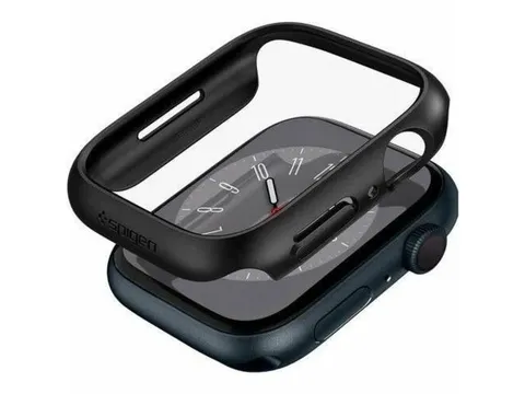 Spigen ACS04184 Apple Watch 8/7 41mm Case Thin Fit zwart