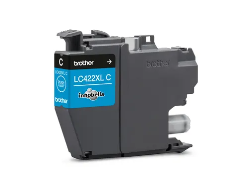 Inktcartridge Brother LC-422XLC blauw