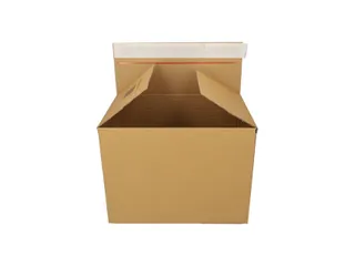 Quickbox verzenddoos verstelbare hoogte 229x164x115mm Bruin 10 stuks - 2