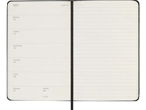 Agenda 2027 Msk Plan Week pocket hc black