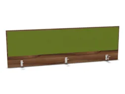opzetpaneel bureau aanbouw achter NP-tiepolo nut BN7048-groen 1800mm