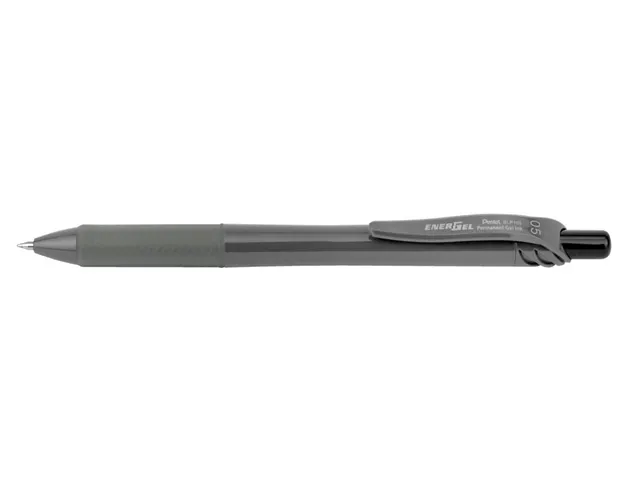Roller gel Pentel BLP105 Energel permanent Ultra Fin noir