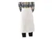 Tablier de cuisinier 100x50cm blanc