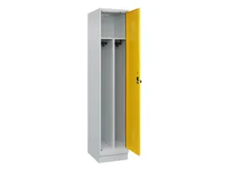 locker voor scheiding van kleding,HxBxD 1950x400x500mm,1vak